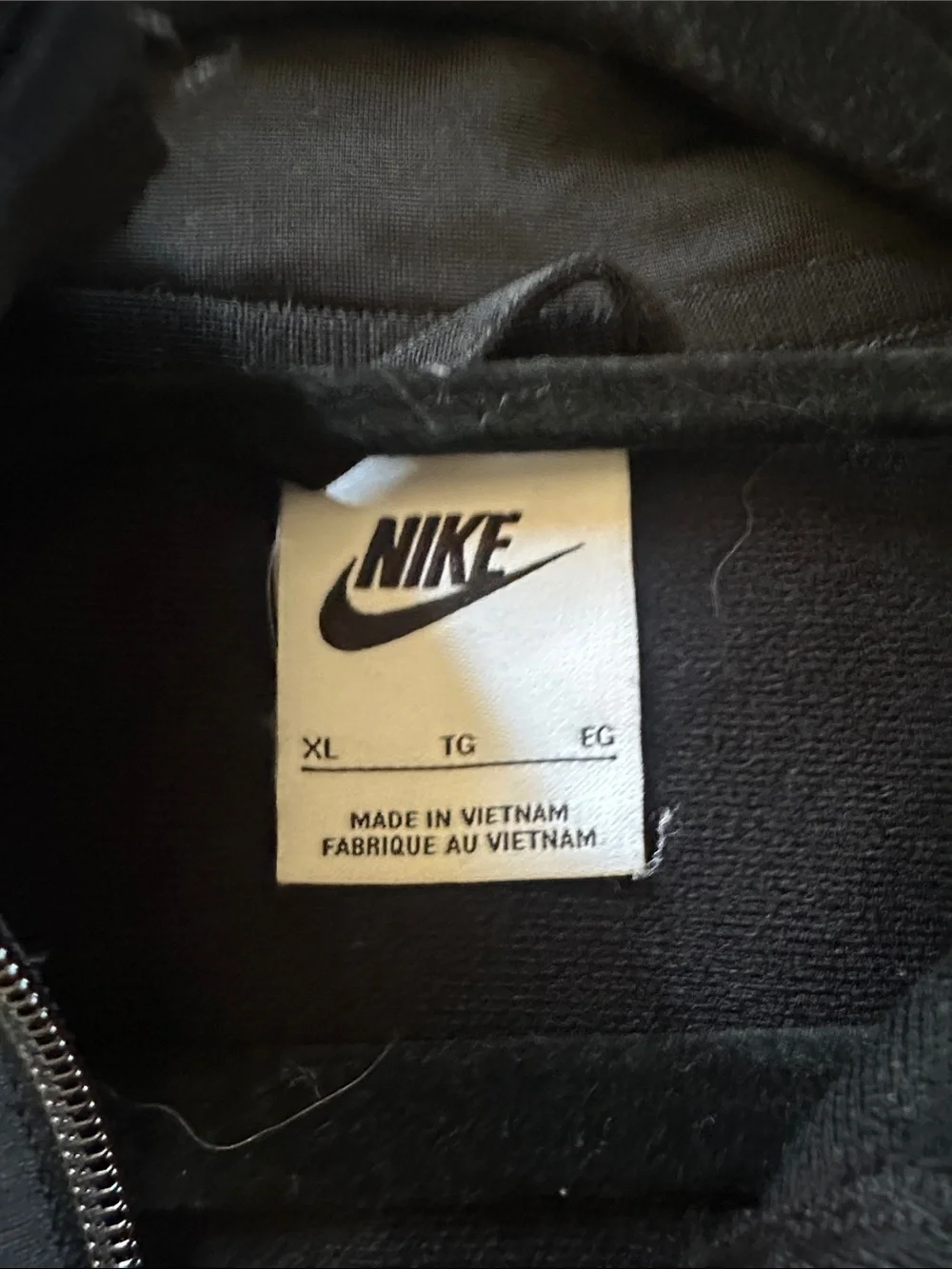 Boys Nike Black Lightweight Full-Zip Shirt Jacket